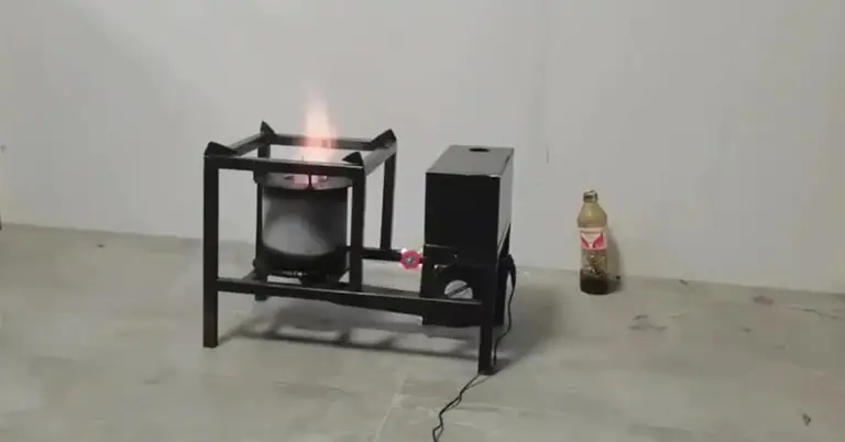 পোড়া মবিলের চুলা